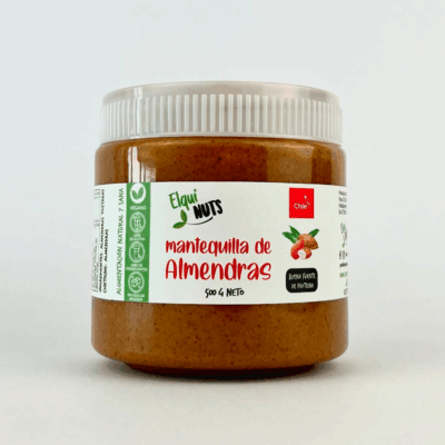Mantequilla de Almendras - 500 Grs